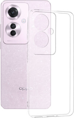 Techsuit Clear Umschlag Rückseite Silikon Transparent (OPPO Reno11 F)