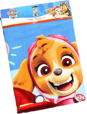 Paw Patrol Kinder Strandtuch Mikrofaser Schnelltrocknend 70x140cm Aym-275pw-btm Blau