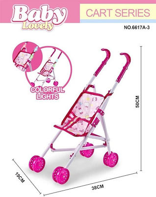 Kinderwagen mit LED-Lichtern – 6617a-3 307127