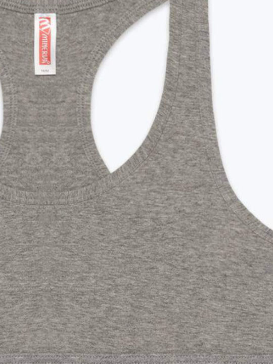 90-40178 Women's Sports Bra without Padding Gray