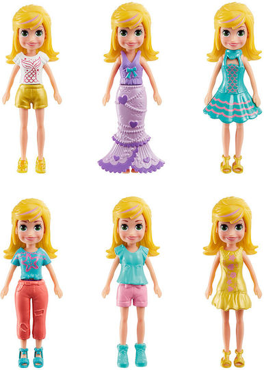 Mattel Polly Pocket Seashine Mermaid For 4+ Years 8cm (Miscellaneous Designs)