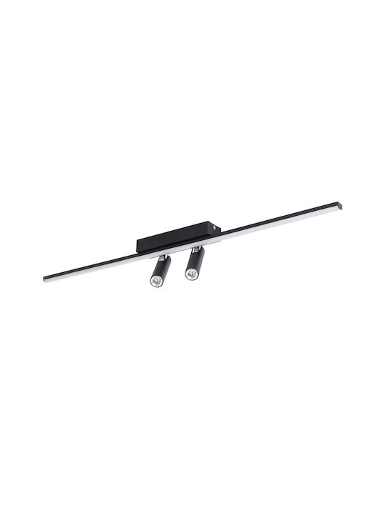 Inlight Monos LED Bianco reglabil Spot în Culoare Negru