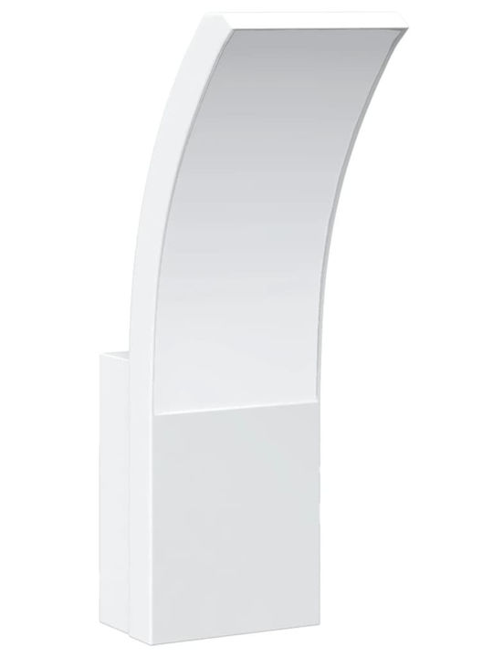 vidaXL Επιτοίχιο Εξωτερικό Φωτιστικό LED IP54 9W με Θερμό Λευκό Φως 7x4.5x23εκ.
