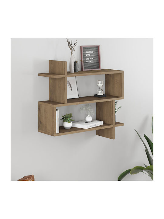 Рафт Стенен Paralel Open Walnut 70x22x65см.
