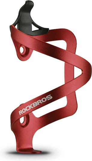Rockbros Aluminum Bottle Holder Παγουροθήκη Ποδηλάτου Red