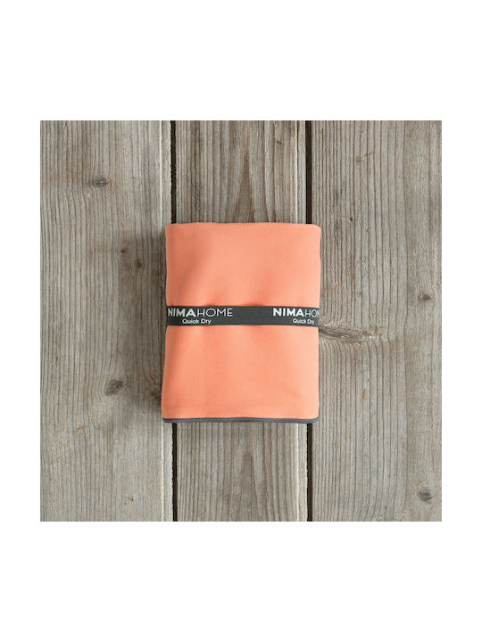 Nima Riva coral Microfiber Pink Gym Towel 50x90cm