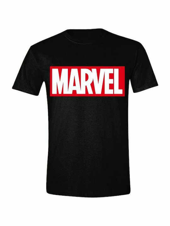 Marvel Logo T-shirt σε Μαύρο χρώμα