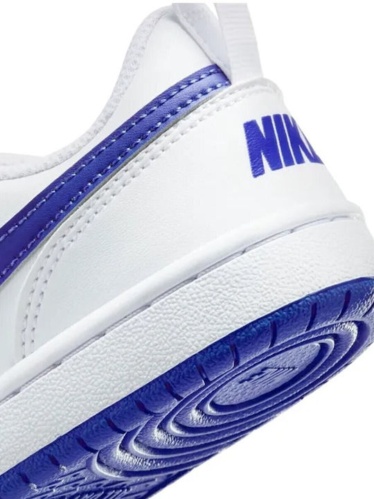 Court Borough Kids Sneakers with Hoop & Loop Closure Multicolour