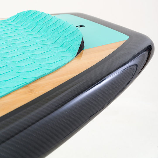 SCK Silica 11'6'' Bamboo SUP Board with Length 3.5m Turquoise
