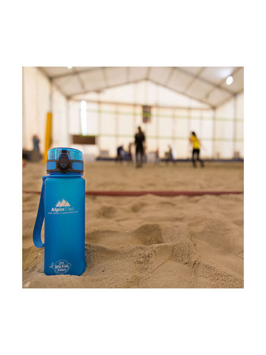 AlpinPro Water Bottle Plastic 1000ml Blue