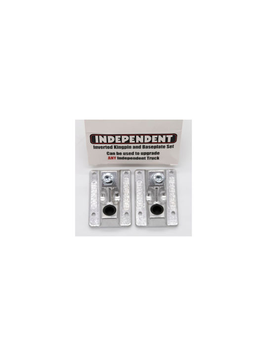 Independent Ikp Baseplates Inverted Kingpin Baseplate Silver