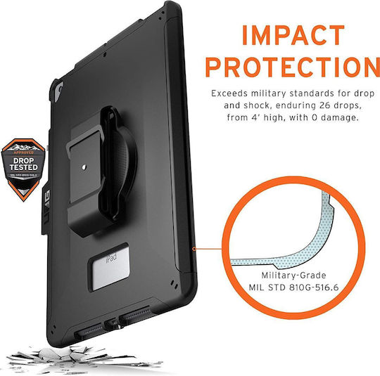 UAG Flip Cover Rotating Durable with Keyboard Blacη (iPad Pro 2024 11") 124478B14040