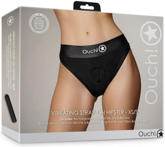 Harness Panties Strap-on Vibrating Strap-on Hipster Xs S