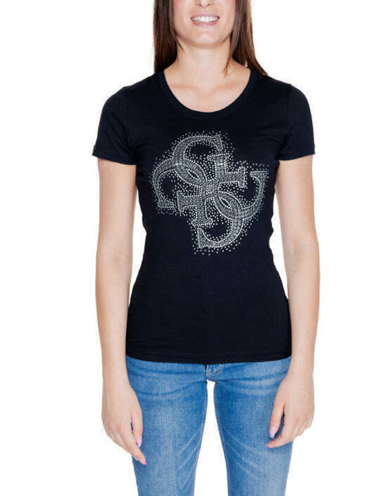 Guess Women's T-shirt Black