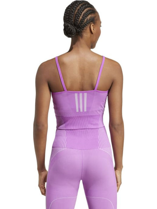 adidas Aeroknit Blouse Purple