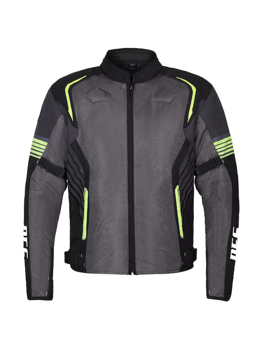 Bărbătesc Geacă de motocicletă Cordura Waterproof Gri