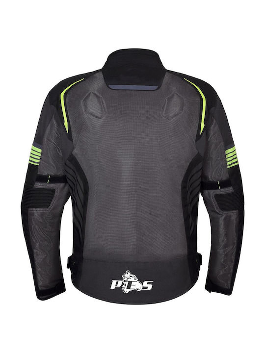 Bărbătesc Geacă de motocicletă Cordura Waterproof Gri