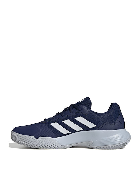 adidas Gamecourt 2.0 Men's Tennis Shoes for Hard Courts Blue