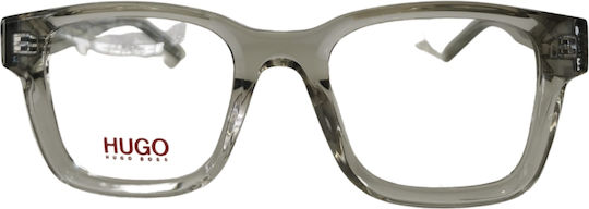 Hugo Acetate Prescription Eyeglass Frame Grey HG1158-KB7-50