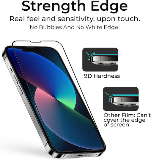 Amdetech 3D Tempered Glass 2buc (iPhone 11 Pro Max)