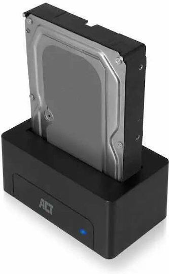 Act Ac1500 Docking Station Σκληρών Δίσκων SATA 2.5" / 3.5" με σύνδεση USB 3.2
