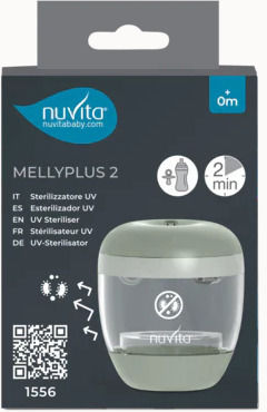 Nuvita Portable Baby Sterilizer for Bottle Sage Green