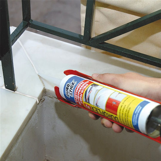 Durostick Duroflex-Pu Mastic Polyurethane for Wood Gray 310ml