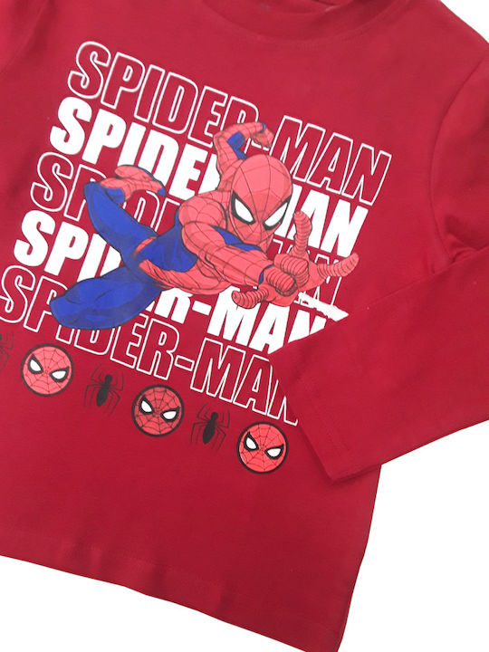 Детска блуза Red Spiderman Spiderman