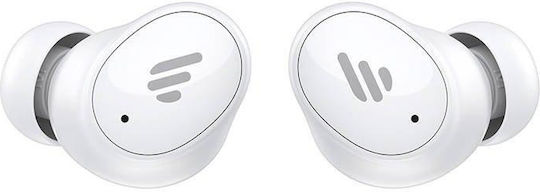 Edifier TWS1 Pro 2 In-ear Bluetooth Handsfree Ακουστικά με Αντοχή στον Ιδρώτα και Θήκη Φόρτισης Λευκά