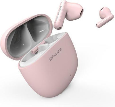 HiFuture Colorbuds 2 Bluetooth Handsfree Earphones with Sweat Resistance and Charging Case Pink