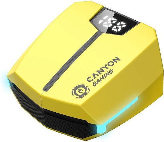 Canyon Gtws-2 In-ear Bluetooth Handsfree Earphones with Charging Case Yellow