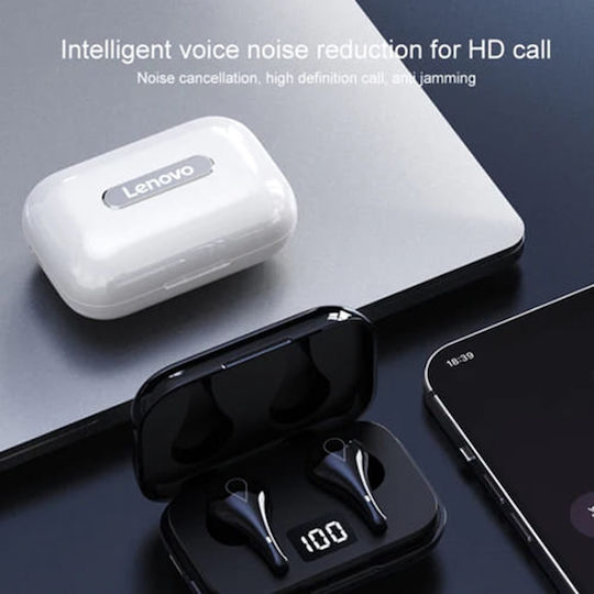 Lenovo Lp3 In-ear Bluetooth Handsfree Căști Negru