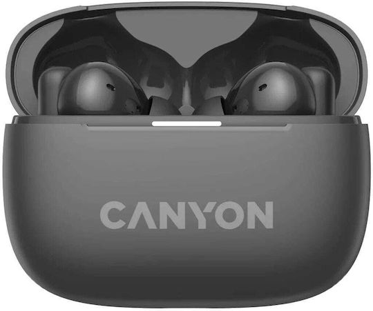 Canyon TWS-10 In ear Bluetooth хендсфри Слушалки с Кутийка за Зареждане Черен