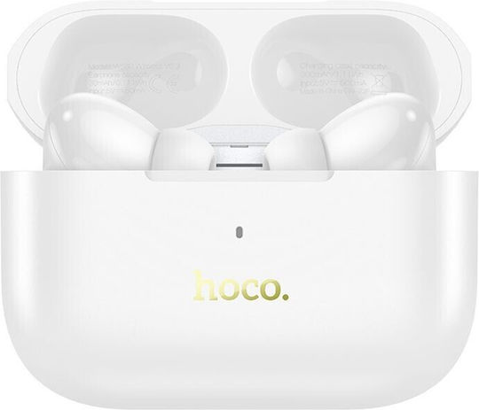 Hoco EW56 Plus In ear Bluetooth хендсфри Слушалки с Кутийка за Зареждане Бял