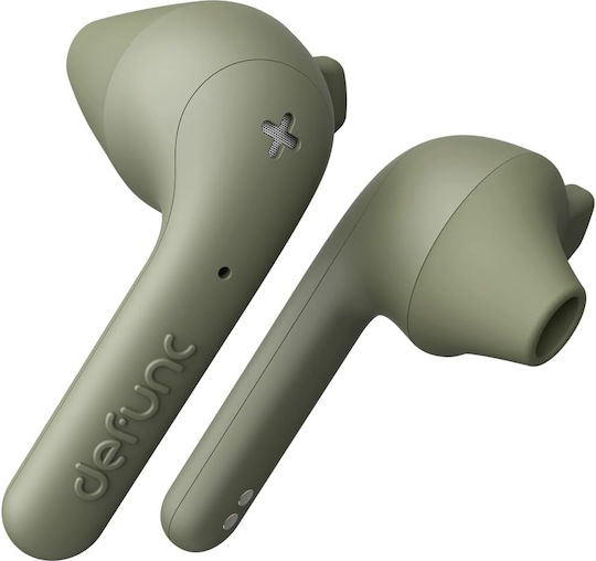 Defunc True Basic In-Ear Bluetooth-Freisprecheinrichtung Kopfhörer mit Ladeetui Grün