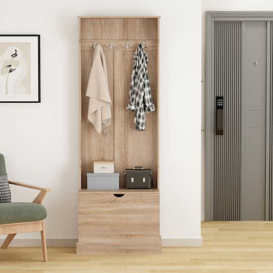 Kaylor Mobilier de Intrare cu Cuier & Dulap pentru Pantofi Sonama 65x34x180buc