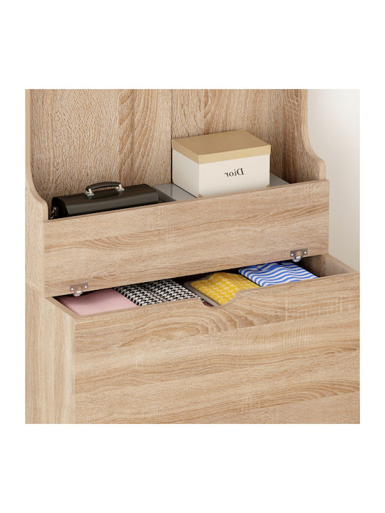 Kaylor Eingangsmöbel mit Garderobe & Schuhschrank Sonama 65x34x180cm