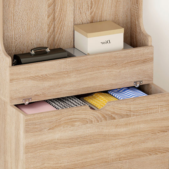 Kaylor Mobilier de Intrare cu Cuier & Dulap pentru Pantofi Sonama 65x34x180buc