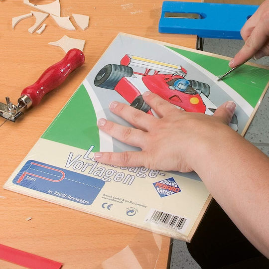 Cuib pentru păsări din placaj Pebaro, model creativ, cod 399s