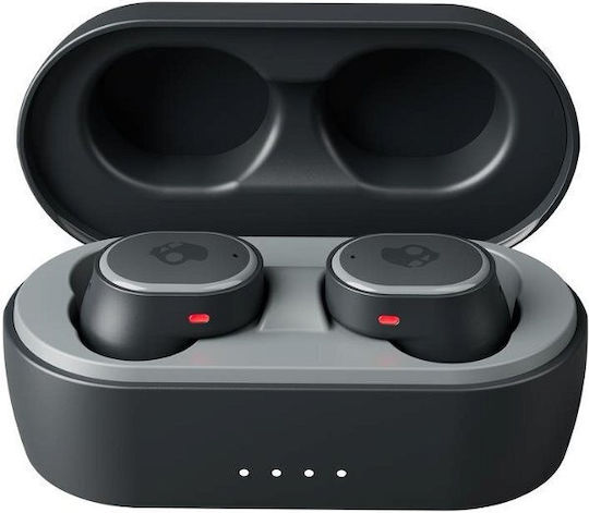 Skullcandy Sesh In-ear Bluetooth Handsfree Ακουστικά με Αντοχή στον Ιδρώτα και Θήκη Φόρτισης Μαύρα