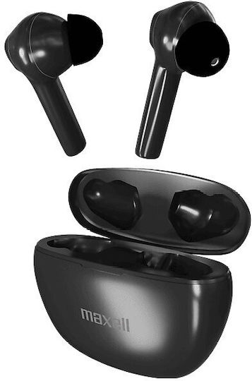 Maxell Dynamic+ In-Ear Bluetooth-Freisprecheinrichtung Kopfhörer mit Ladeetui Schwarz
