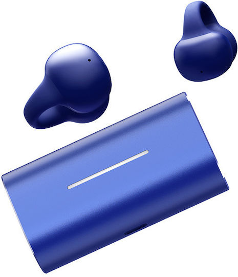 Riversong AirClip L3 In ear Bluetooth хендсфри Слушалки с Кутийка за Зареждане Син
