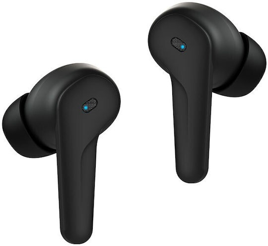 Savio Tws-12 In-ear Bluetooth Handsfree Ακουστικά Μαύρα