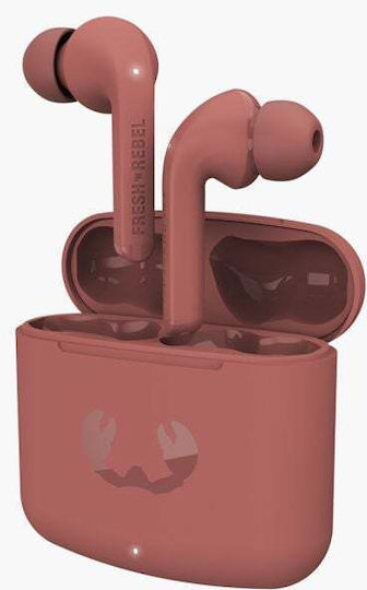 Fresh 'n Rebel Twins Fuse In-Ear Bluetooth-Freisprecheinrichtung Kopfhörer mit Ladeetui Safari Red