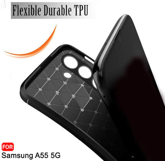 Techsuit Back Cover Silicon Negru (Google Pixel 9 / 9 Pro)