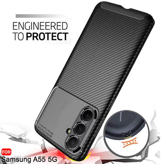 Techsuit Back Cover Silicon Negru (Google Pixel 9 / 9 Pro)