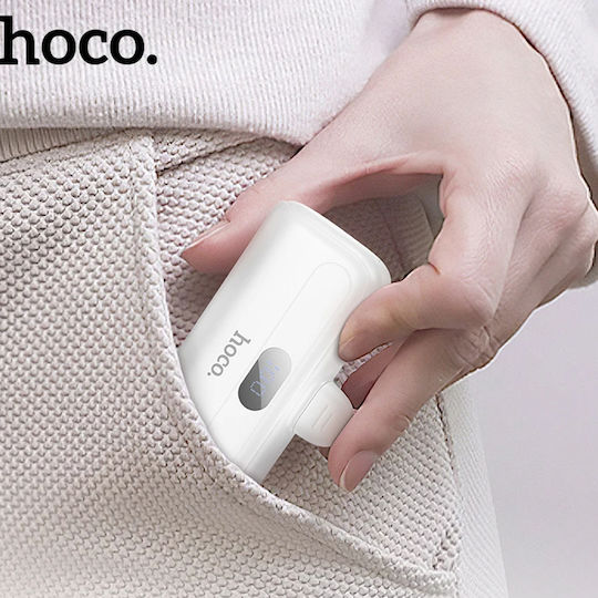 Hoco J116 Lightning Power Bank 5000mAh Λευκό