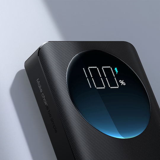 Joyroom JR-PBF01 Power Bank 10000mAh 30W Бързо зареждане 3.0 Черен