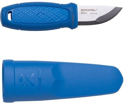 Morakniv Eldris Knife Blue with Blade made of Stainless Steel in Sheath