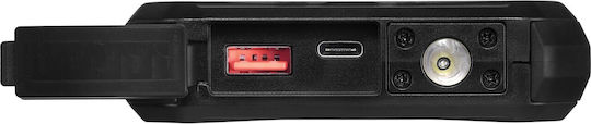 Sandberg Survivor Power Bank 10000mAh 20W με Θύρα USB-A και Θύρα USB-C Power Delivery Μαύρο